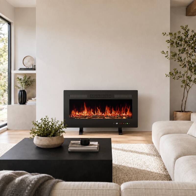 FlexHearth Smart Electric Fireplace