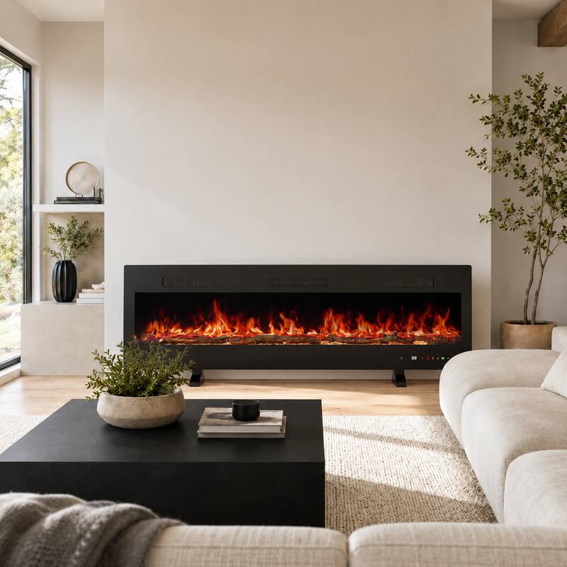 FlexHearth Smart Electric Fireplace