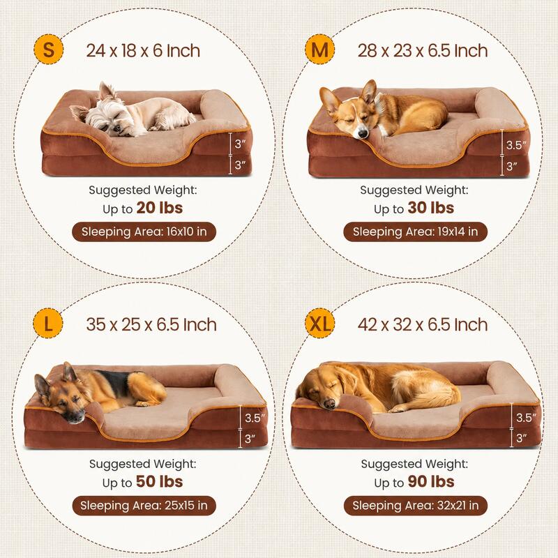 Round Faux Fur Pet Calming Bed