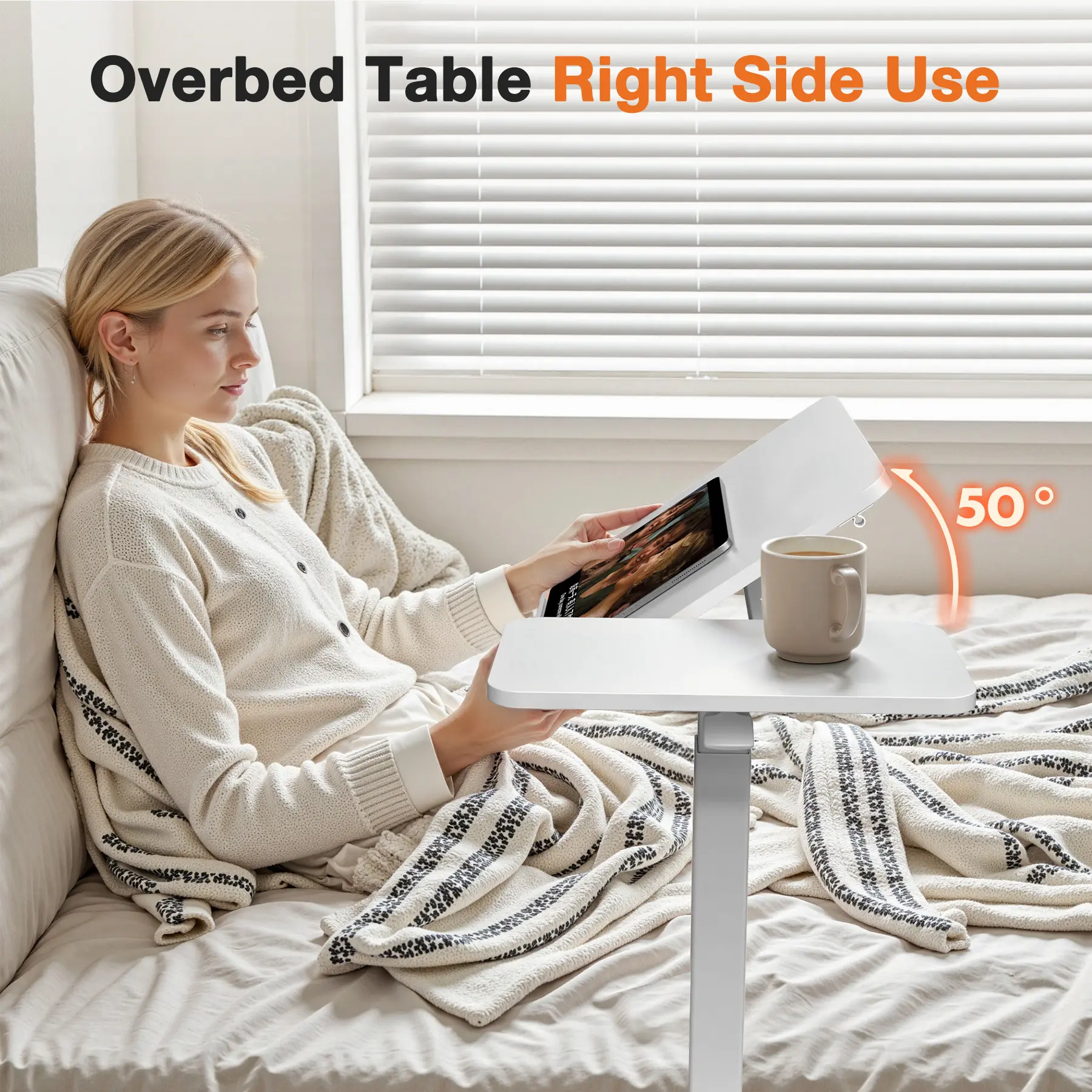 Warebay VersaTray Adjustable Multifunctional Side Table