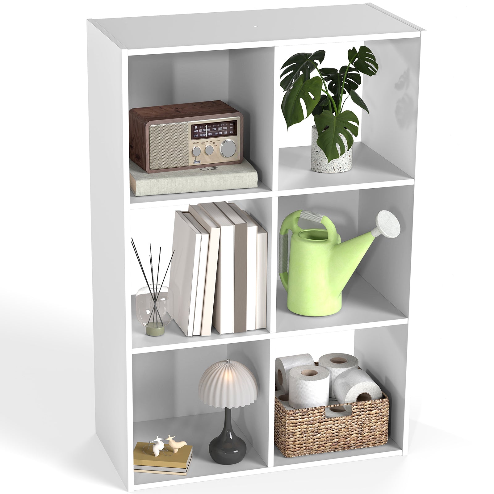 6/8/9-Cube Storage Organizer with Removable Back Panels