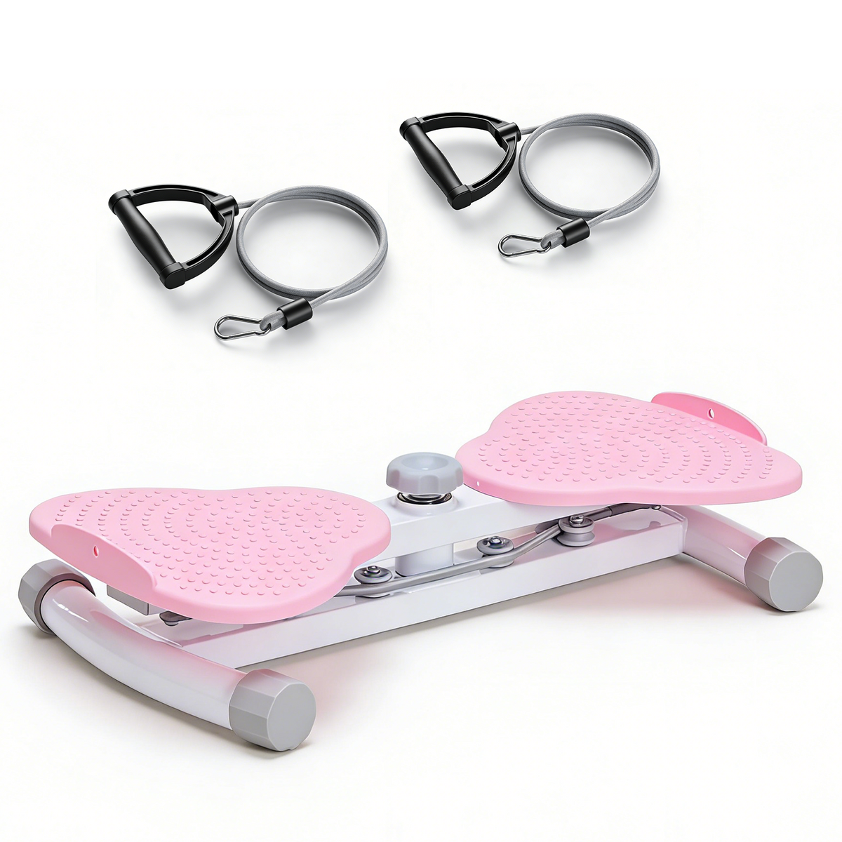 Twisting Exercise Board with Resistance Ropes