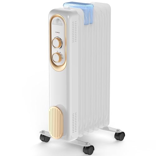 1500W Portable Space Heater with Adjustable Thermostat