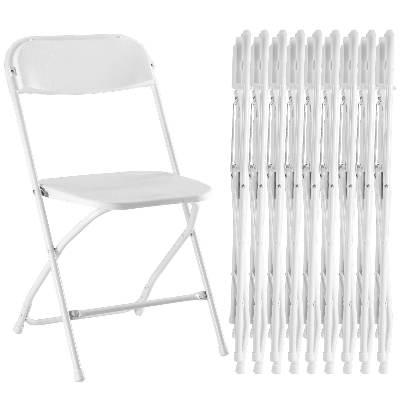 Lightweight Plastic Folding Chair