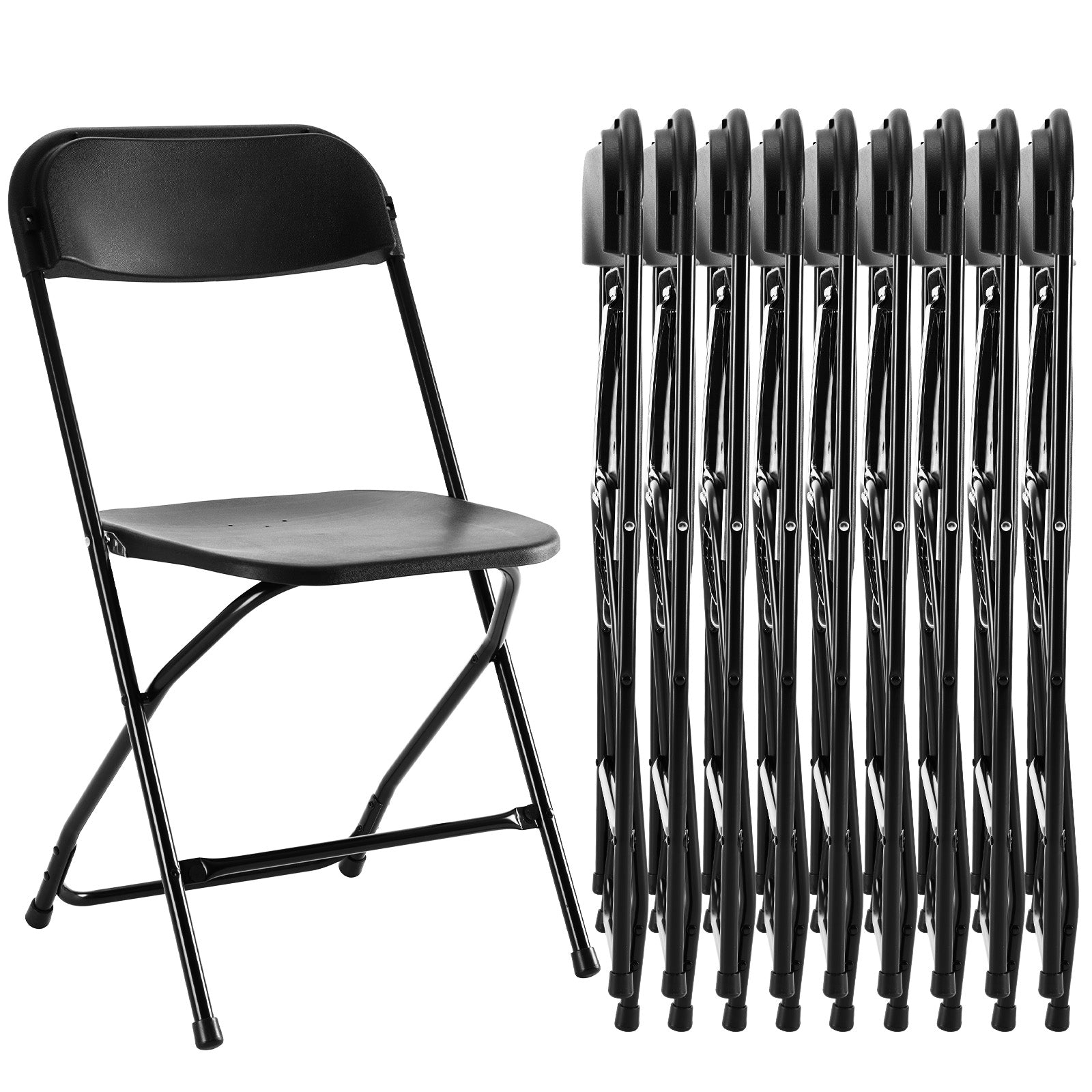 Lightweight Plastic Folding Chair