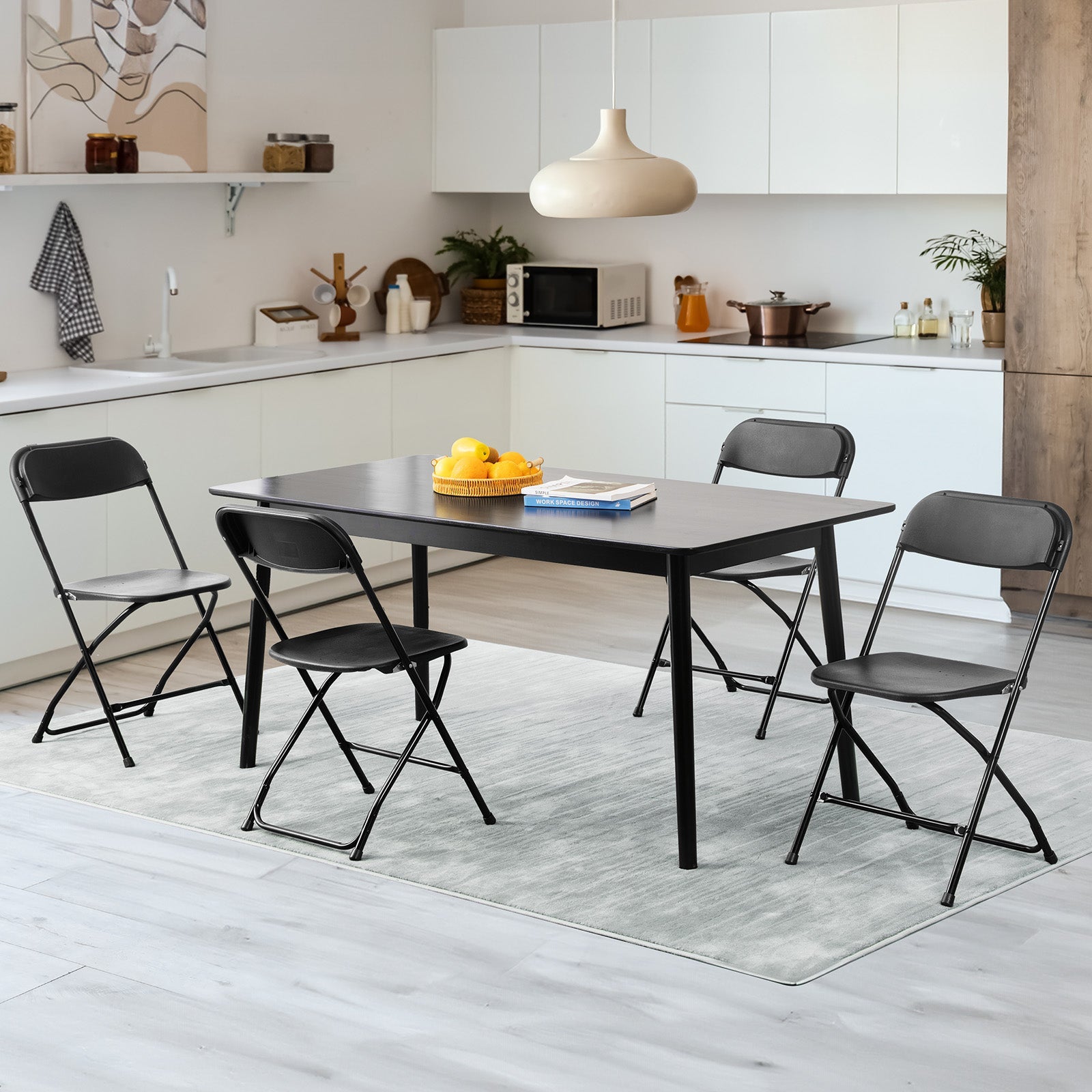 Lightweight Plastic Folding Chair