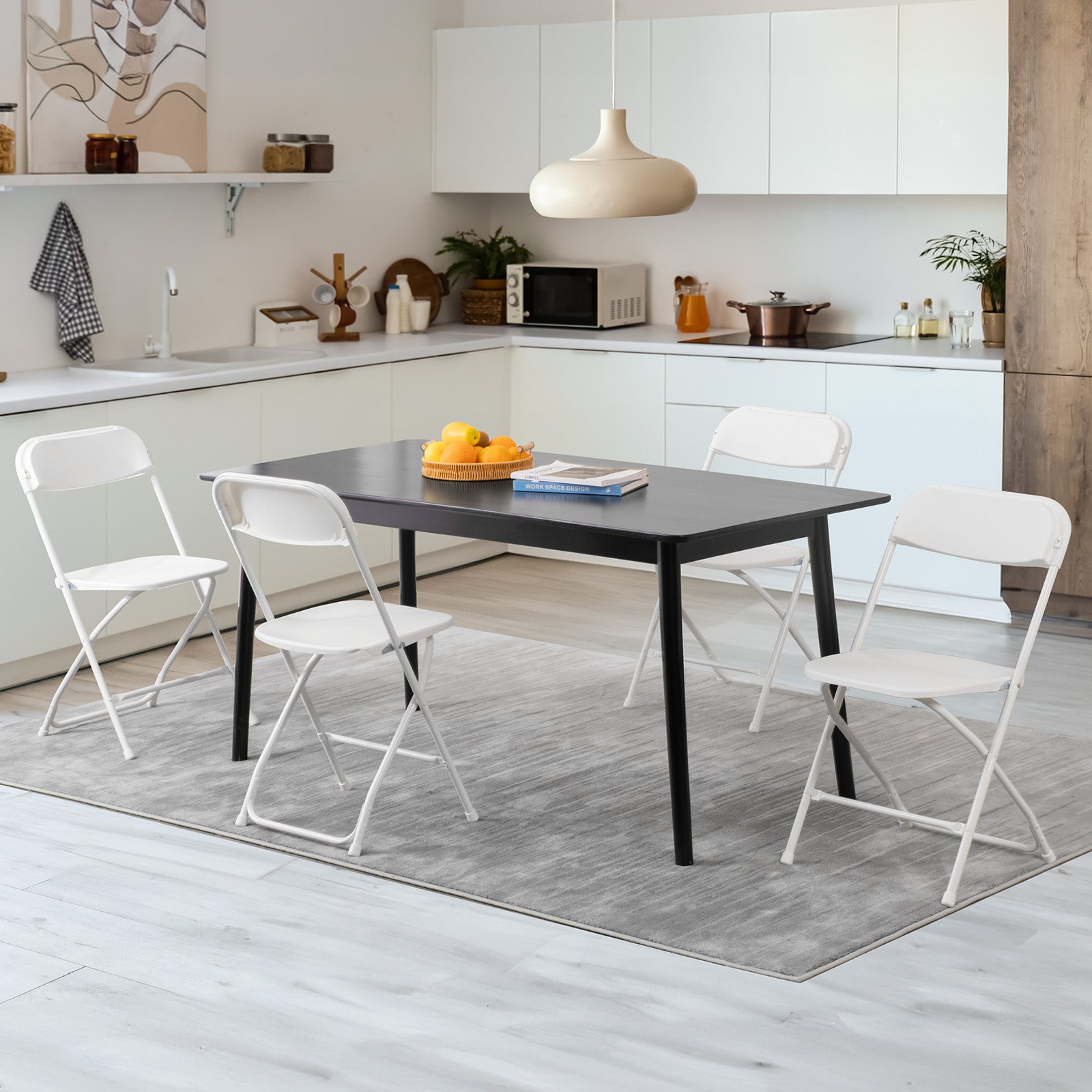 Lightweight Plastic Folding Chair