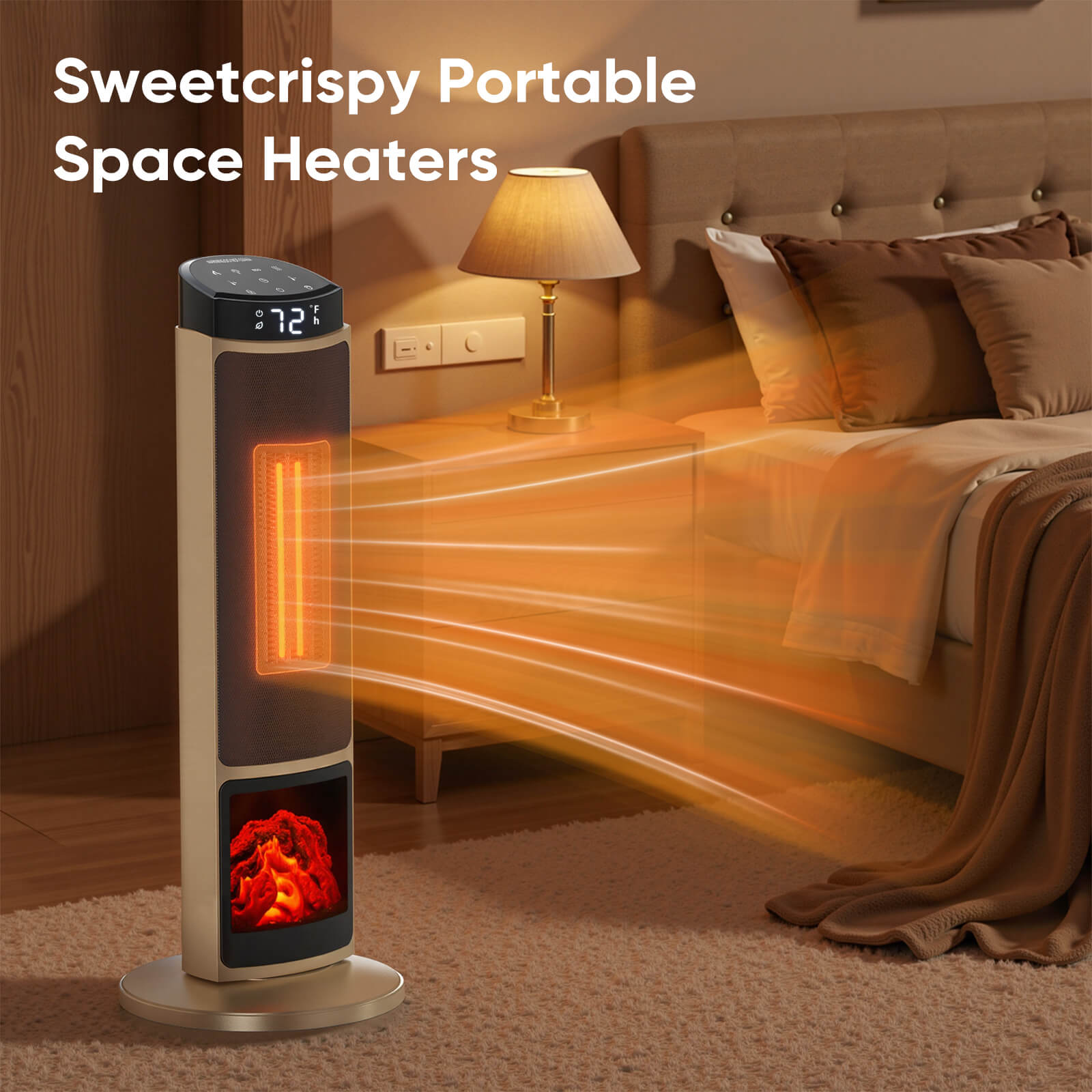 electric space heater tower