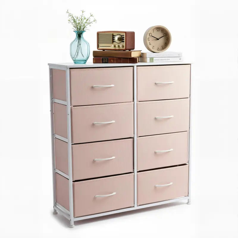 8-Drawer Fabric Storage Tower Dresser