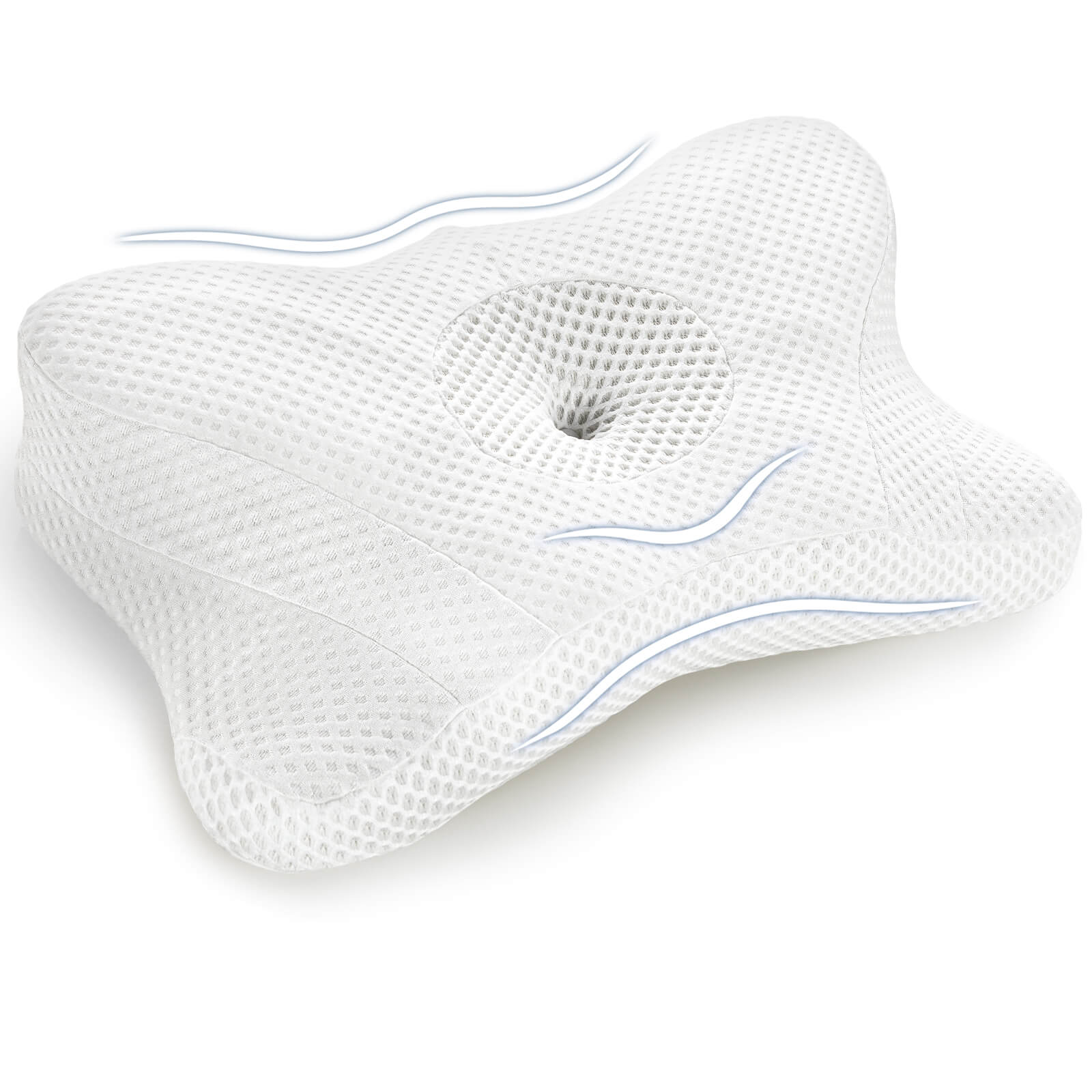 ergonomic memory foam pillow