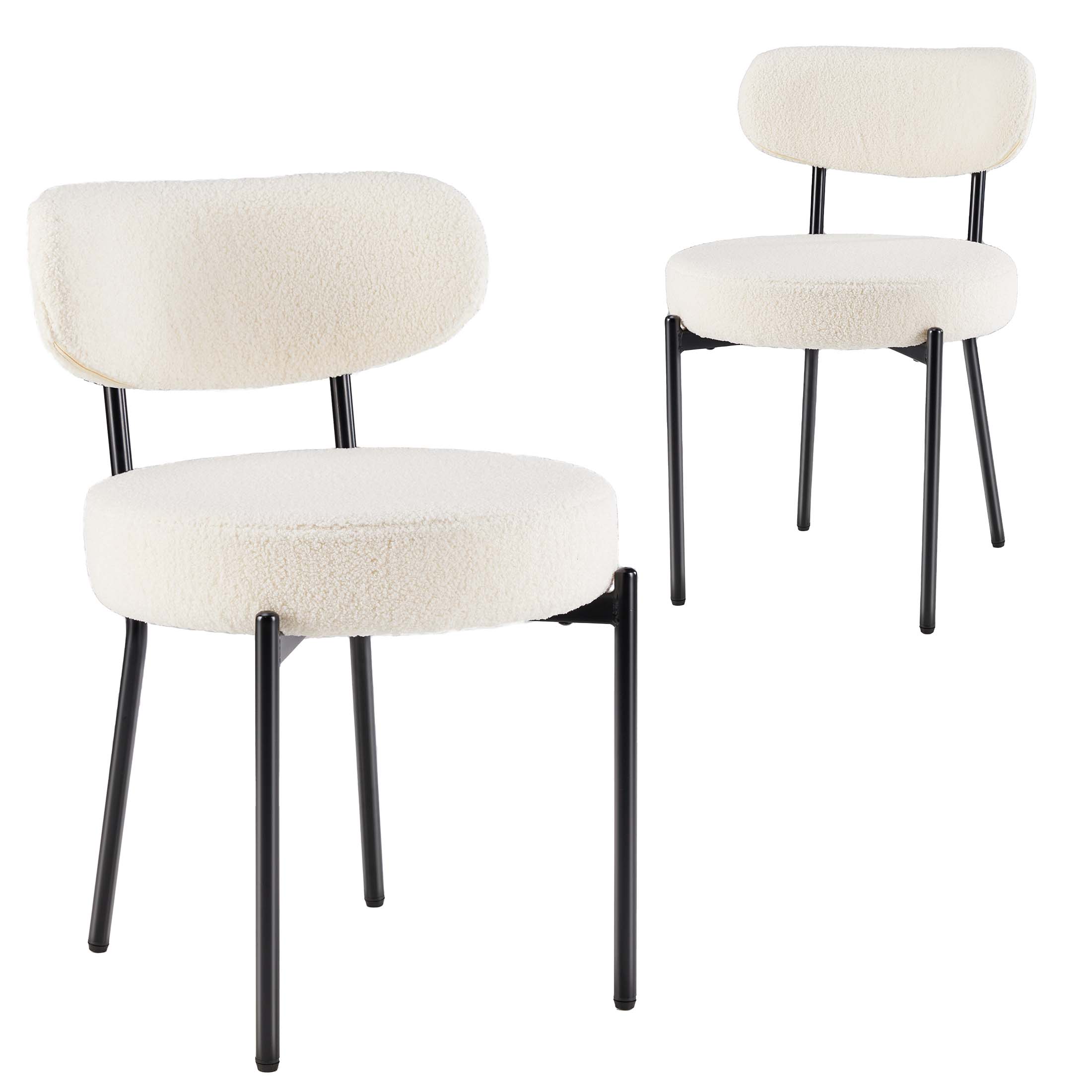 Cushioned Dining Chairs Set of 4