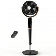 Quiet DC Pedestal Fan for Bedroom – 15 Speeds, 120° Oscillation & Remote Control
