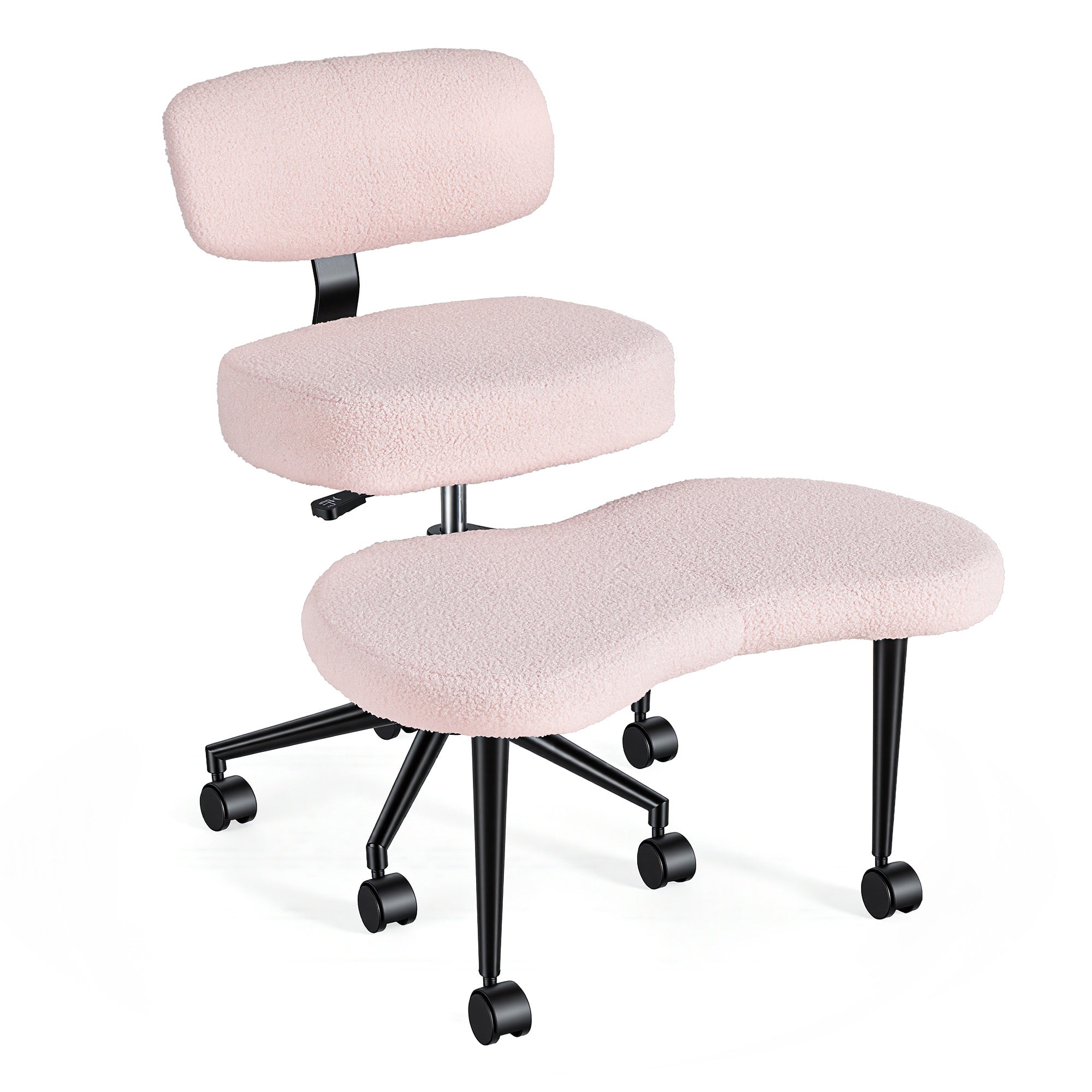Ergonomic Cross-Legged Swivel Meditation Chair