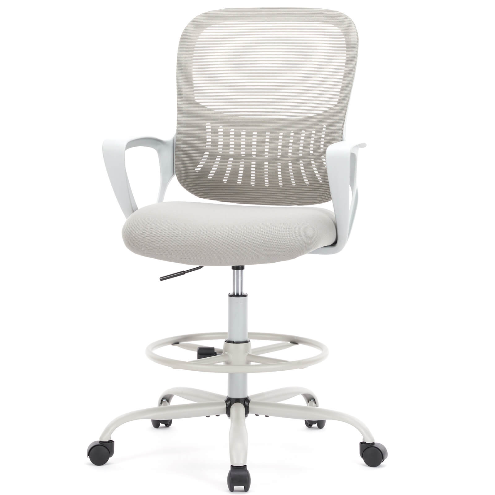 Ergonomic Tall Drafting Chair Height Adjustable