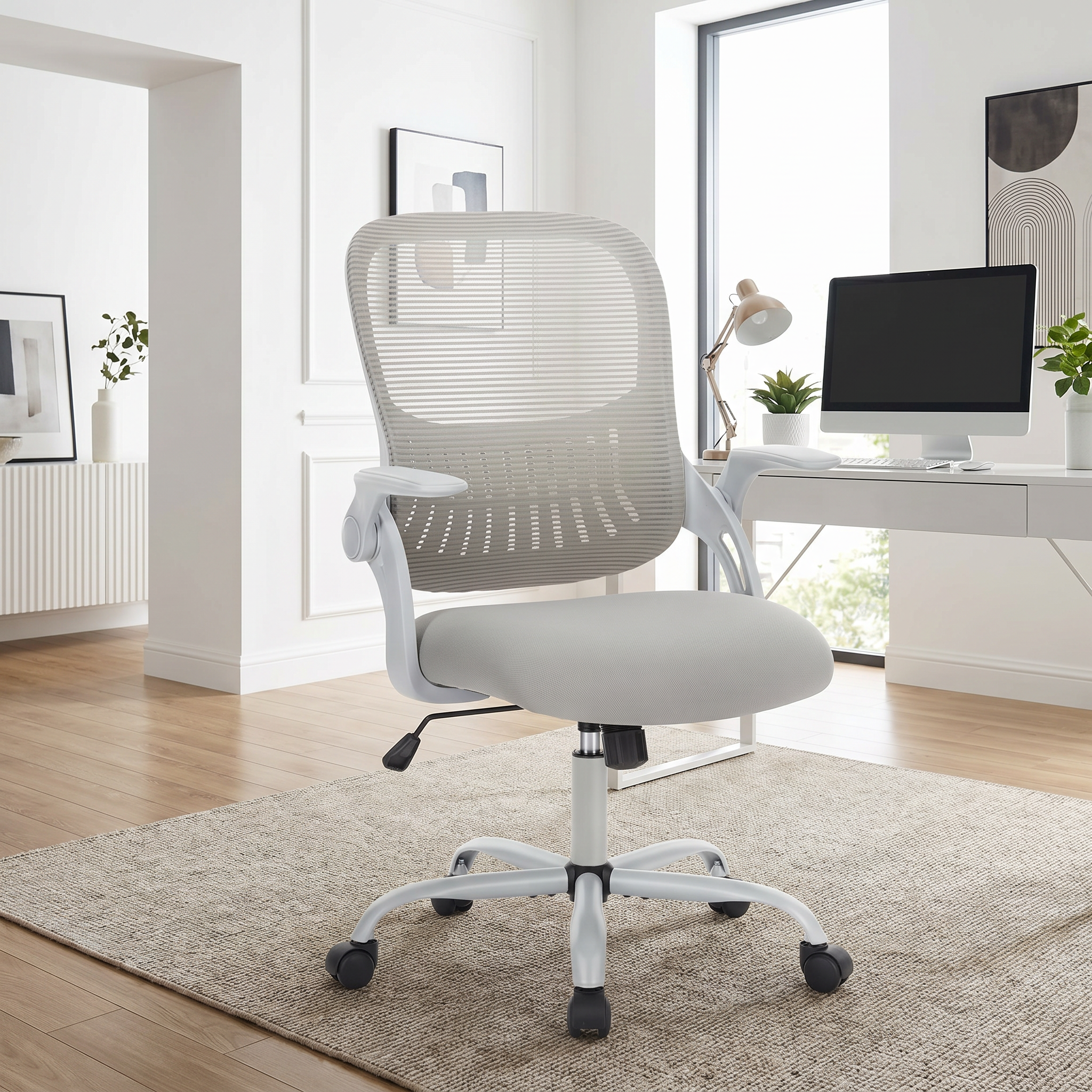 Ergonomic Mesh Mid-Back Office Chair