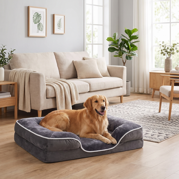Orthopedic Non-Slip Dog Bed 