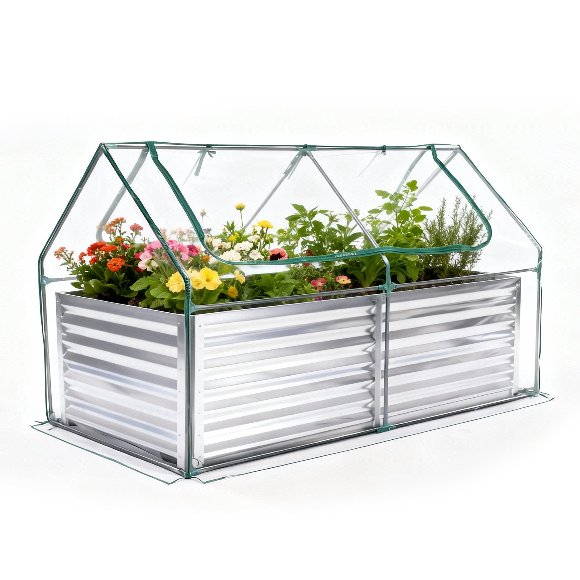 Mini Greenhouse Raised Garden Bed