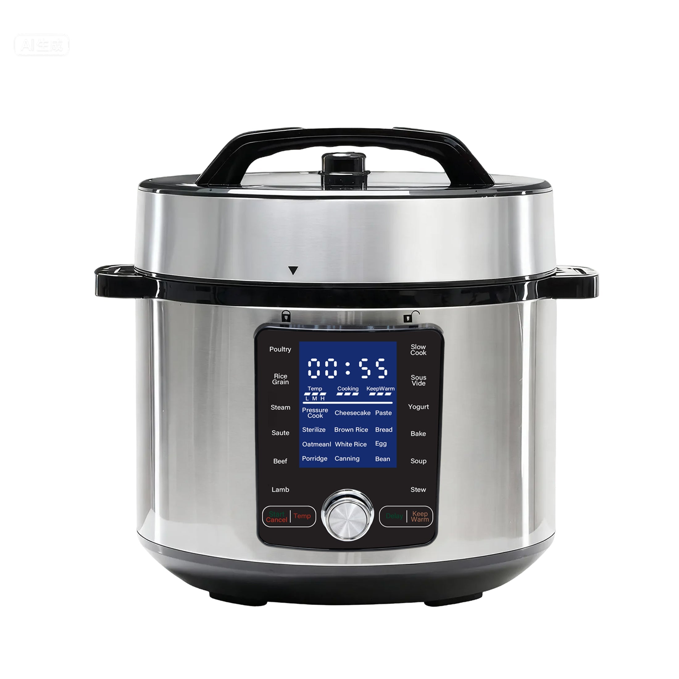 12-in-1 Stainless Steel Electric Pressure Cooker