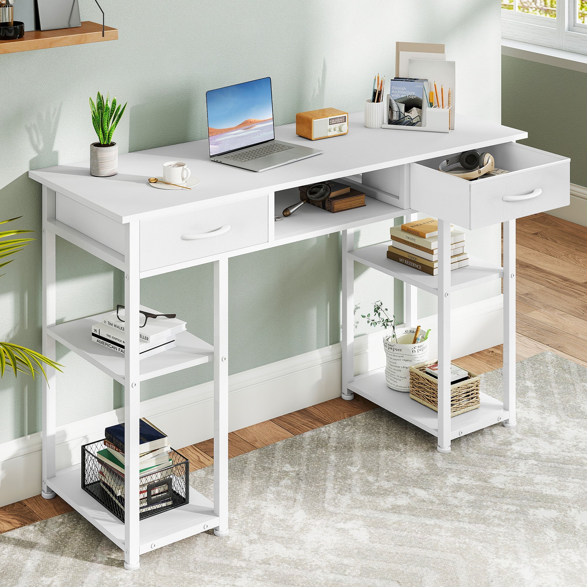 48-Inch Home Office Desk 3 Drawers