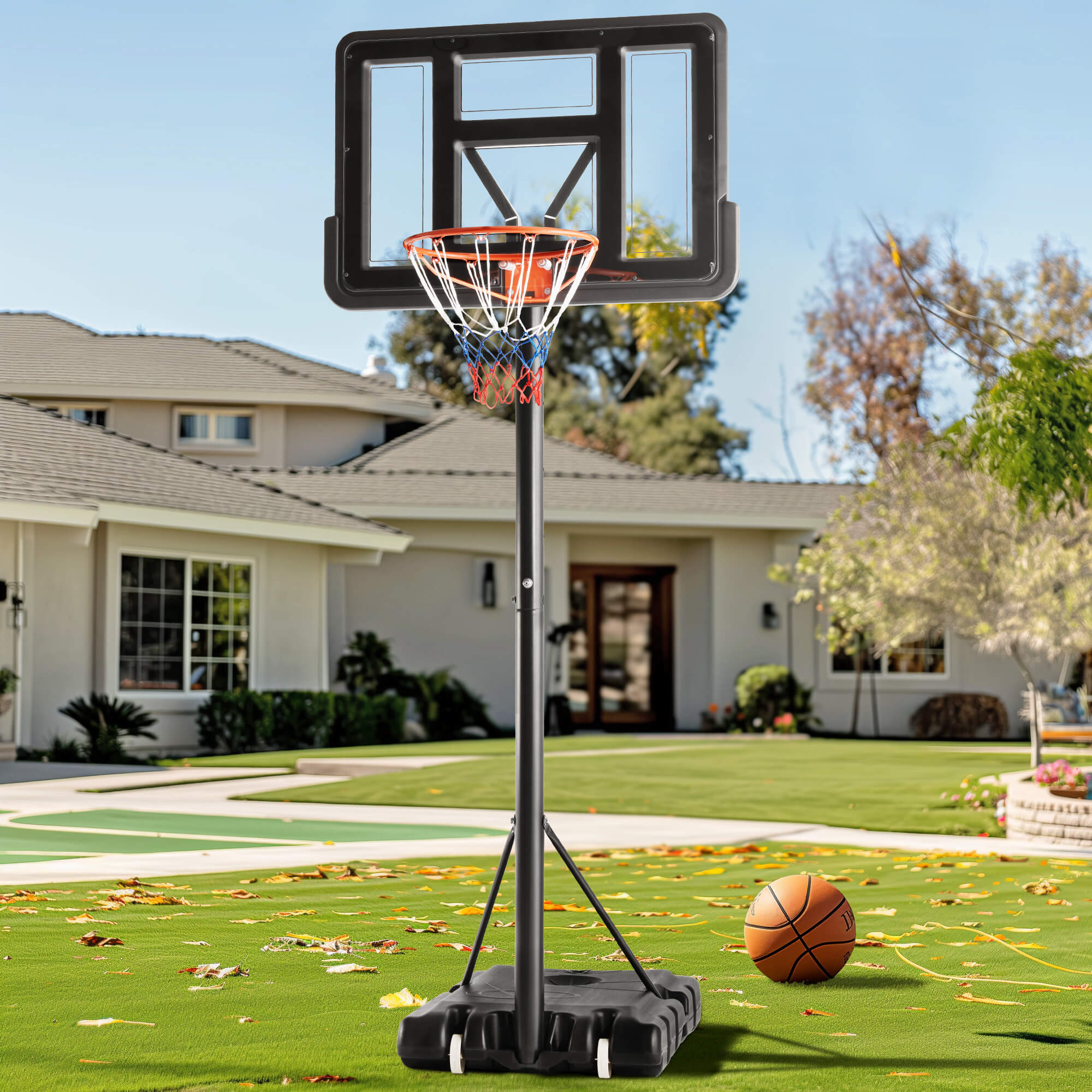 Portable Adjustable Basketball Hoop