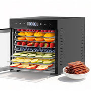 8-Tray Stainless Steel Food Dehydrator