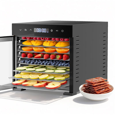 8-Tray Stainless Steel Food Dehydrator