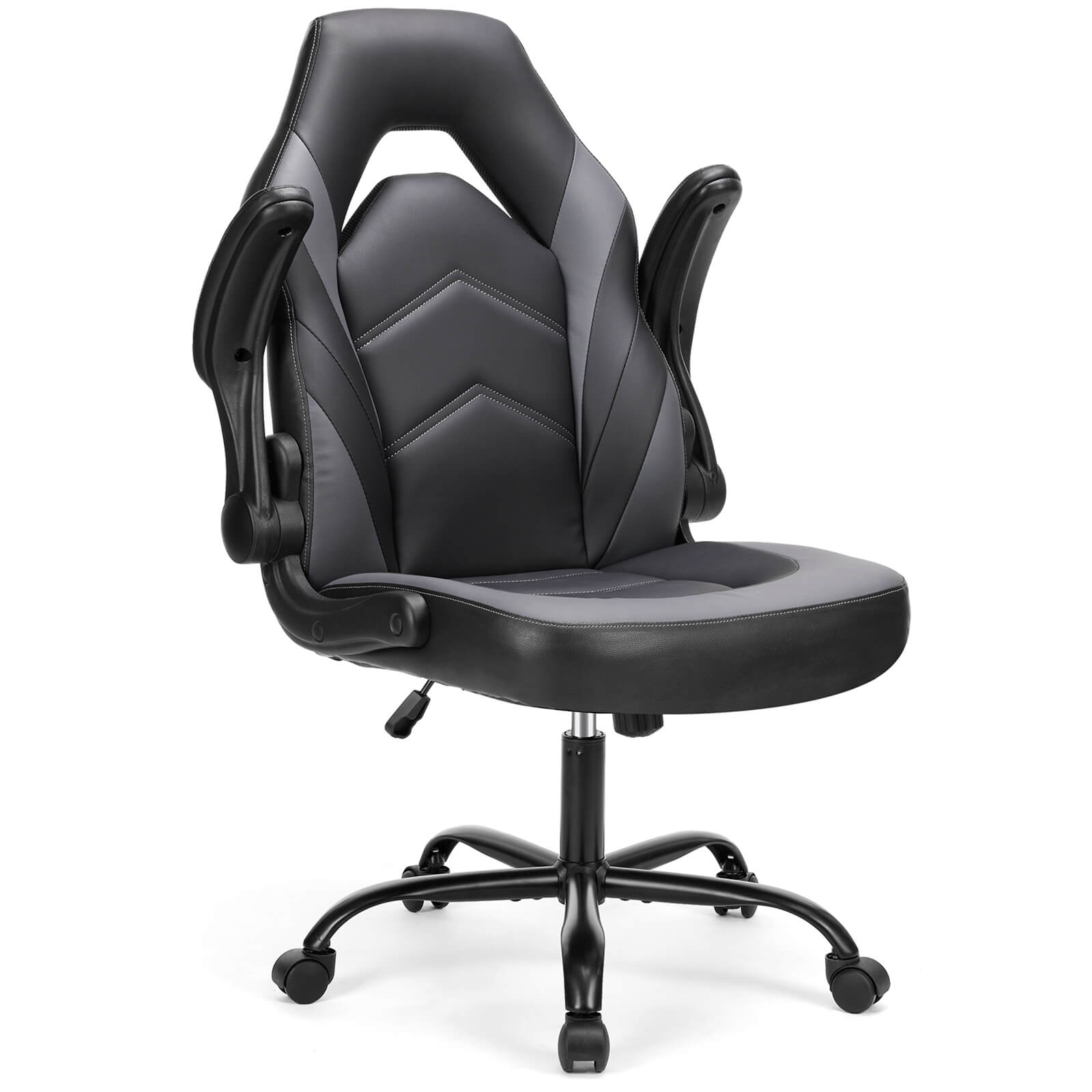 Leather Gaming Chair Height Adjustable