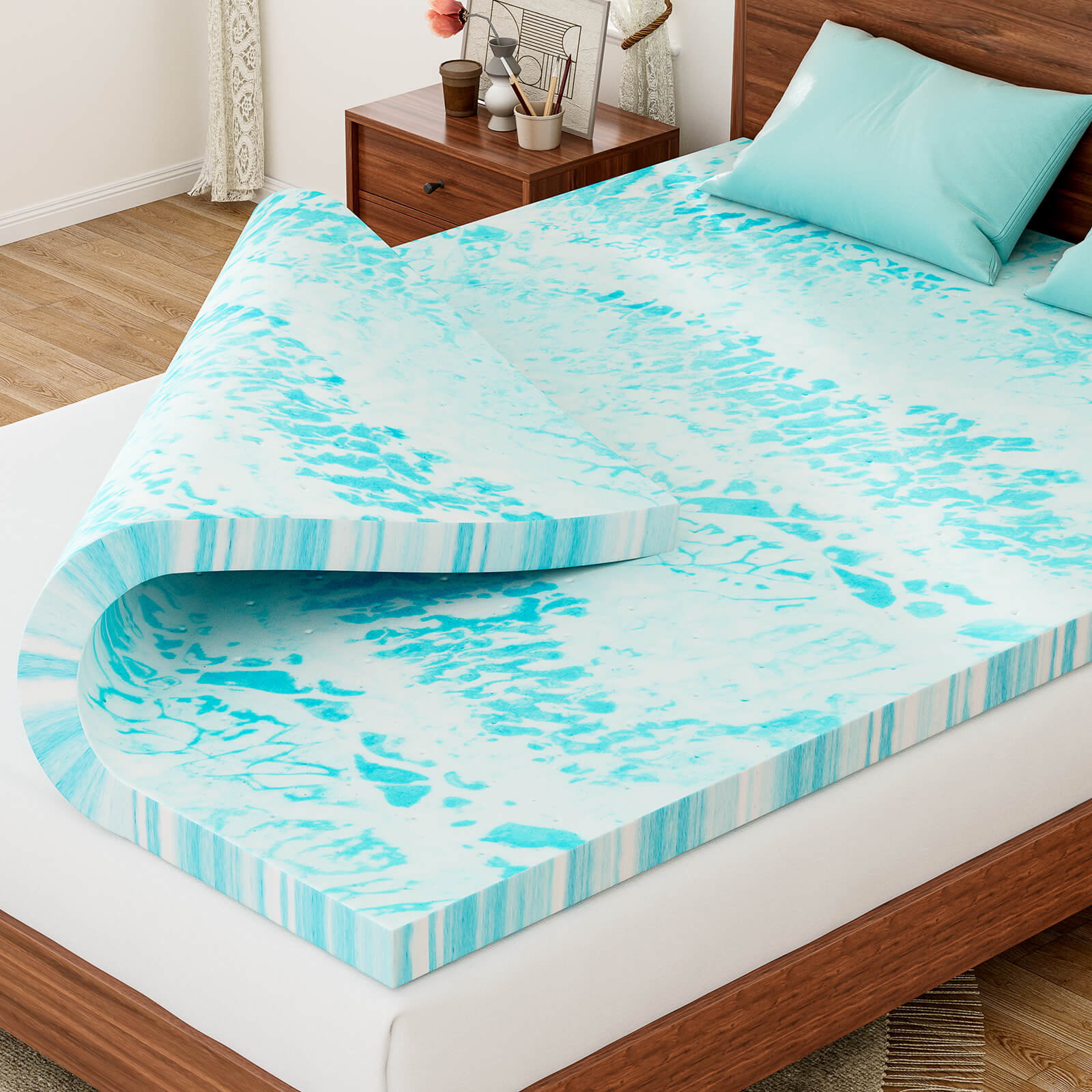 Memory Foam Mattress Topper