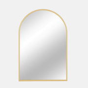 Gothic Arch Gold Black Wall Mirror