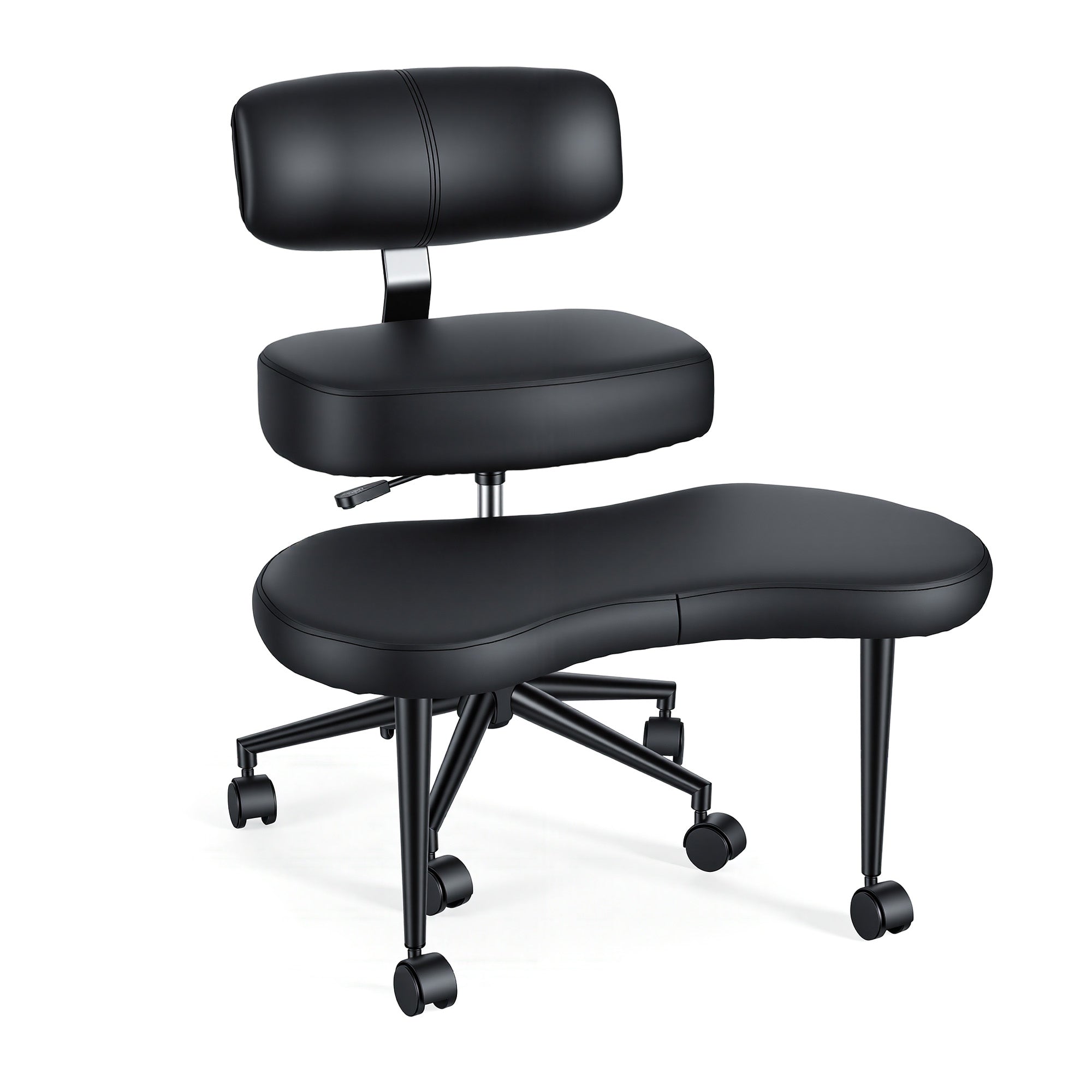 Ergonomic Cross-Legged Swivel Meditation Chair