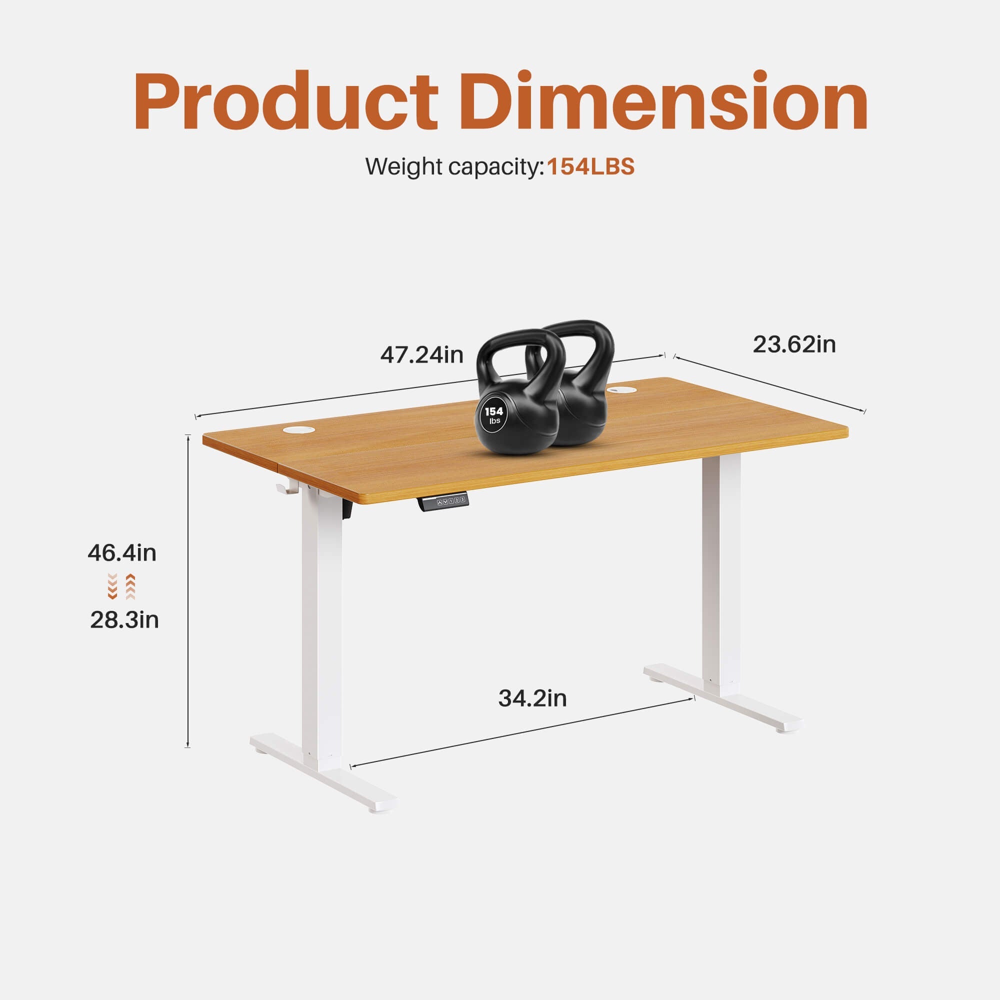 AdaptPro Electric Standing Desk