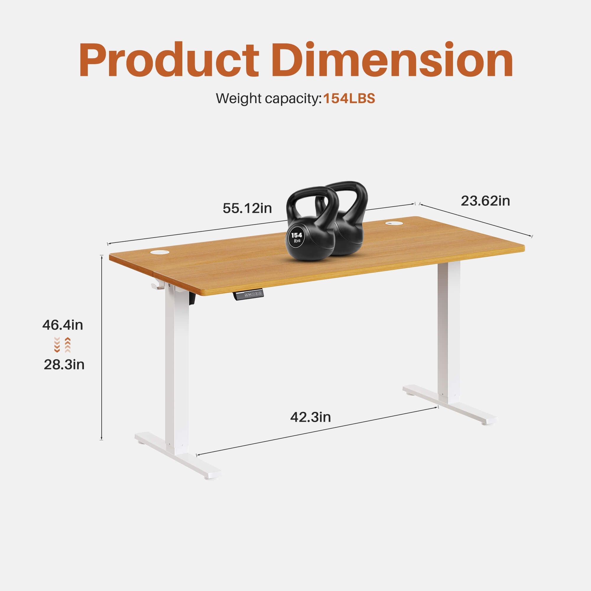 AdaptPro Electric Standing Desk