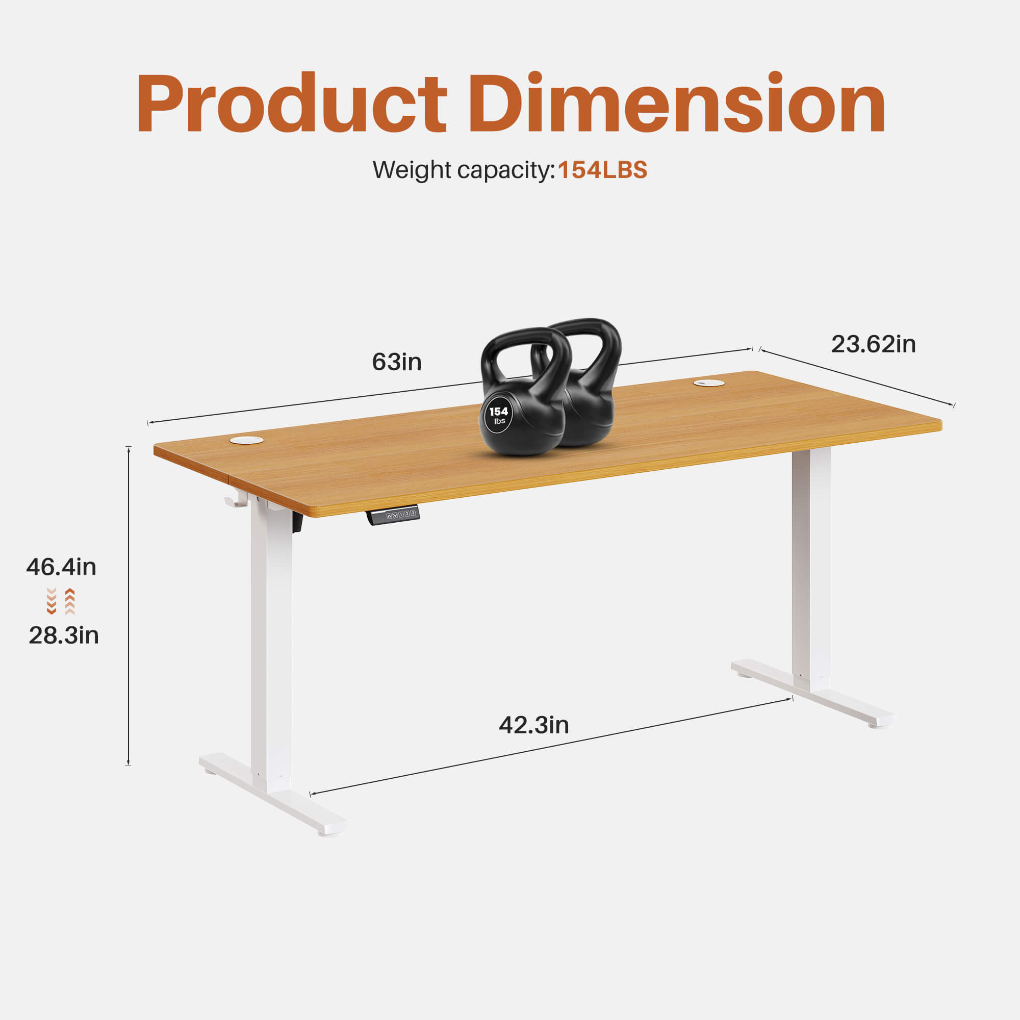 AdaptPro Electric Standing Desk