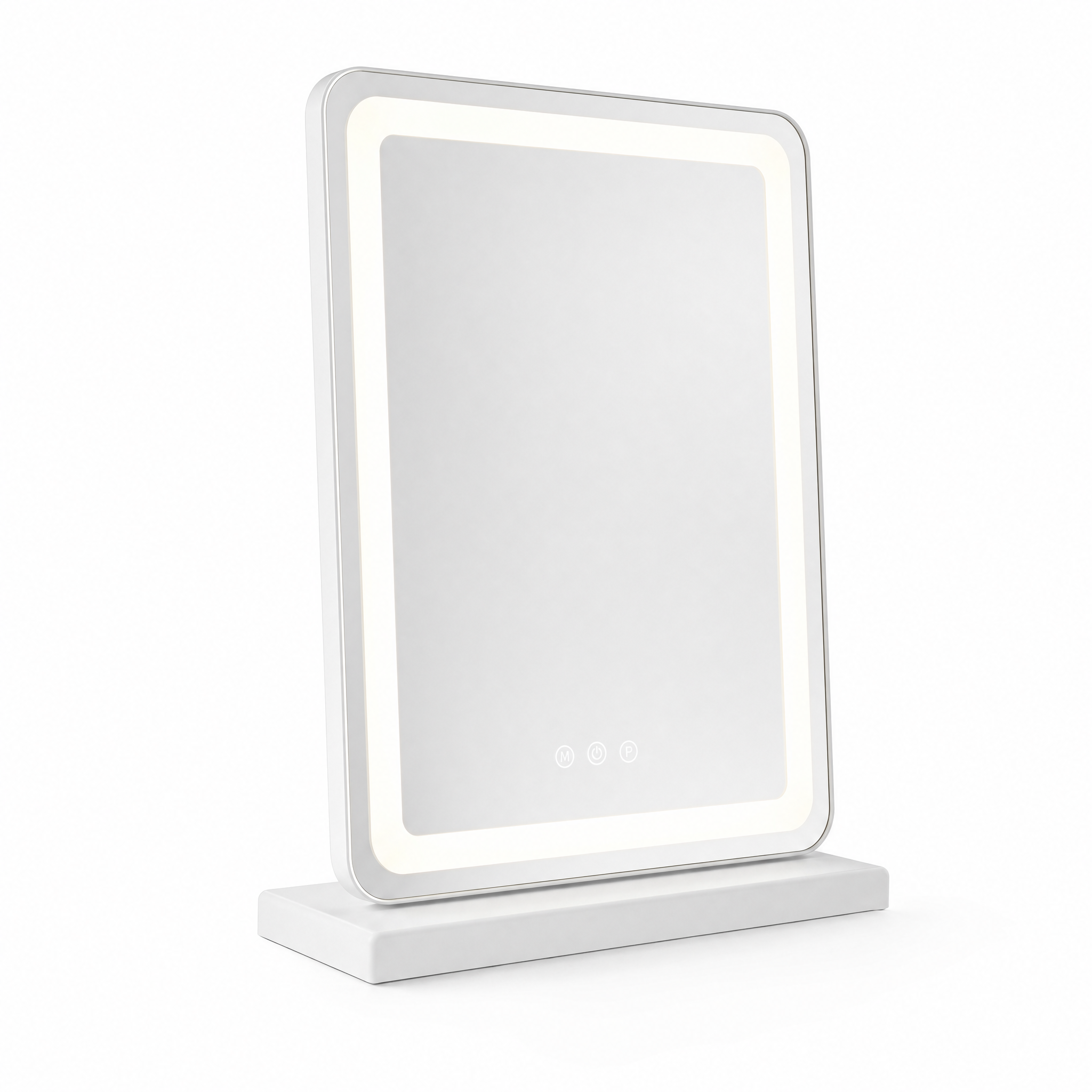 LED Lighted Vanity Mirror with Touchscreen Controls