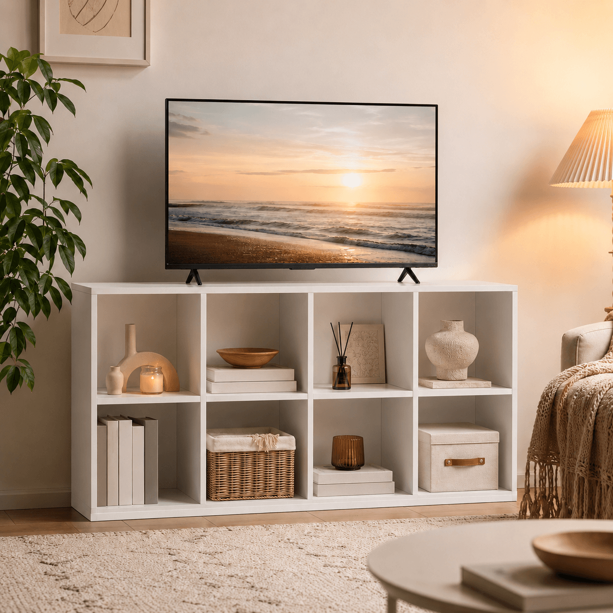 6/8/9-Cube Storage Organizer with Removable Back Panels