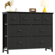 Warebay 8-Drawer Fabric Storage Organizer with Wooden Top