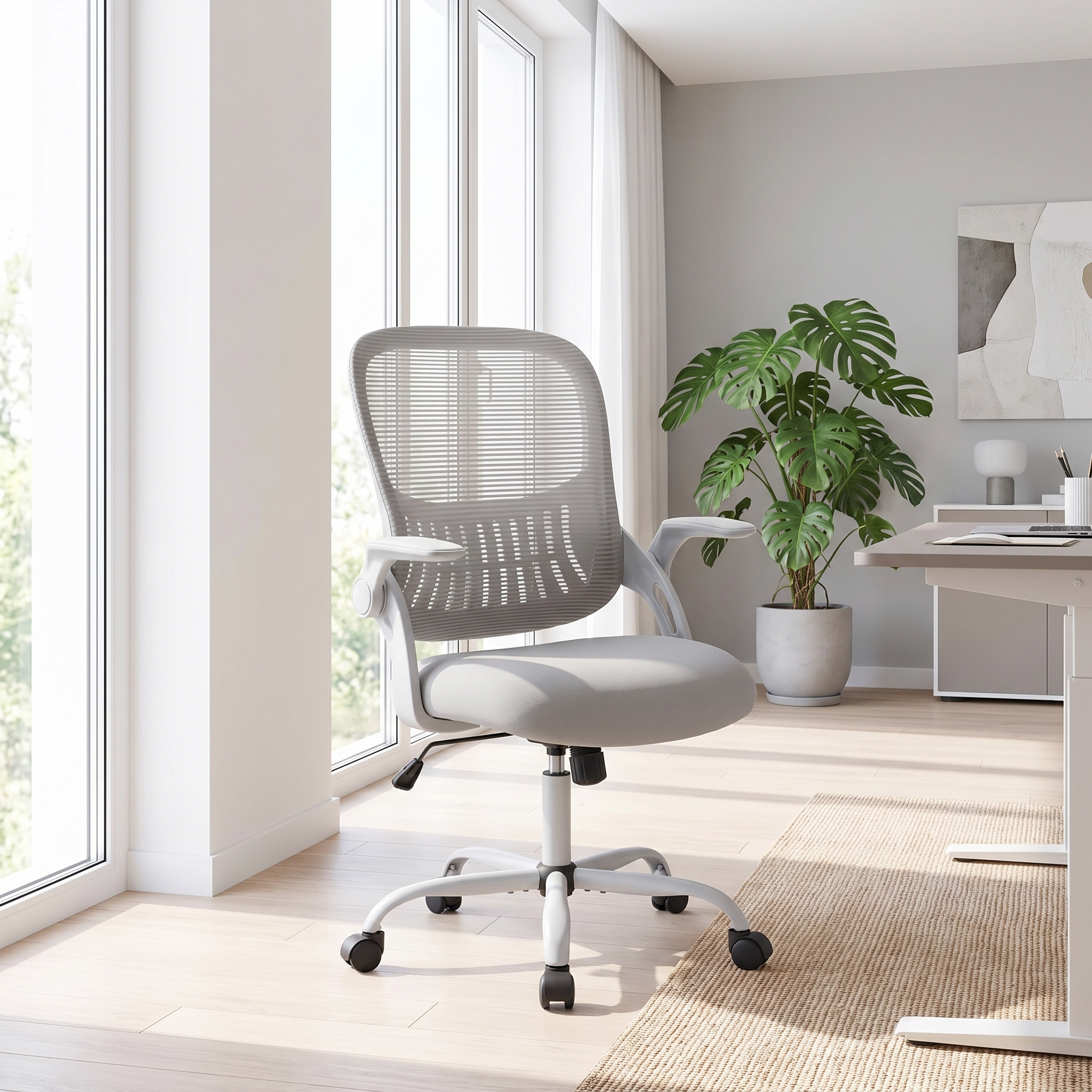 Ergonomic Mesh Mid-Back Office Chair
