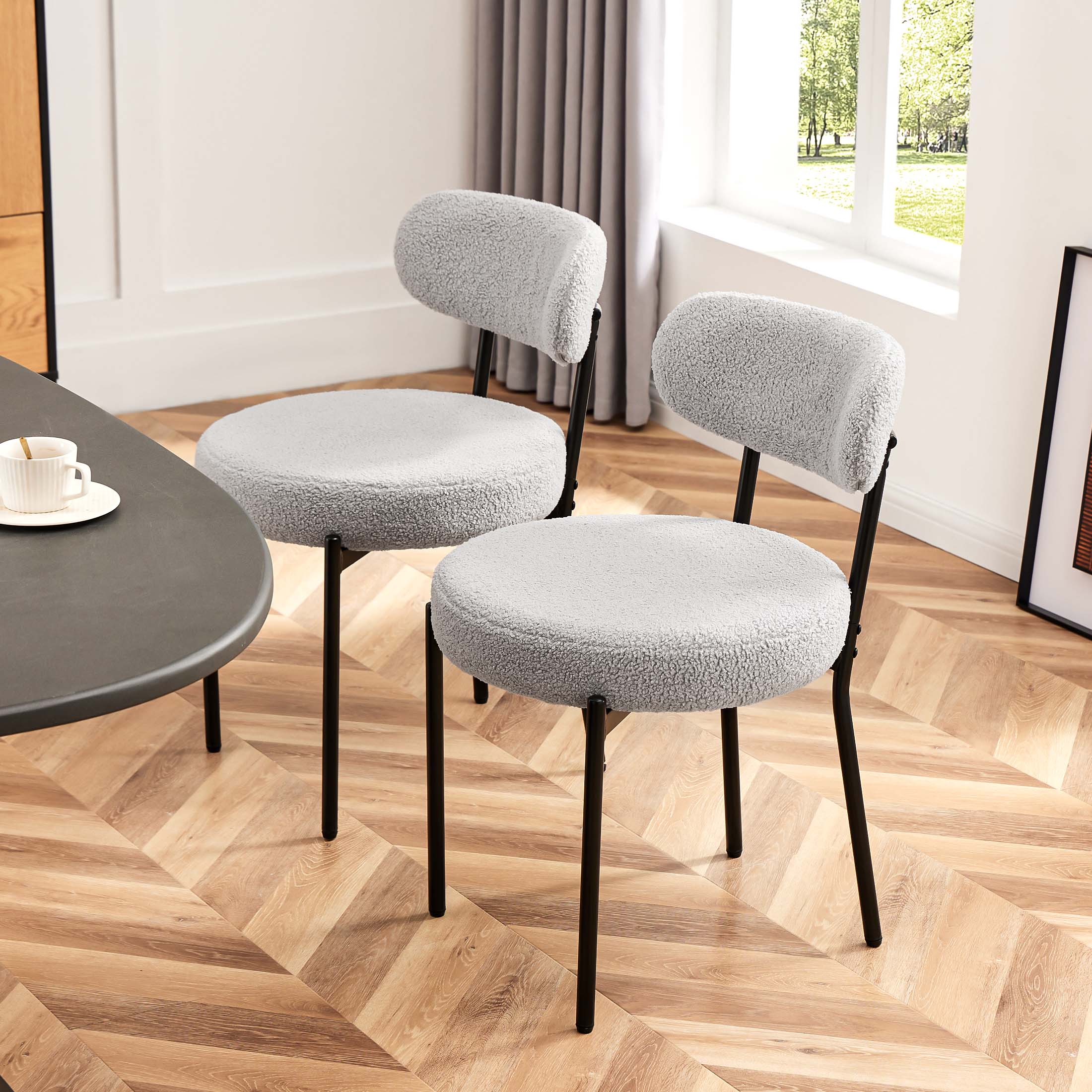 Cushioned Dining Chairs Set of 4