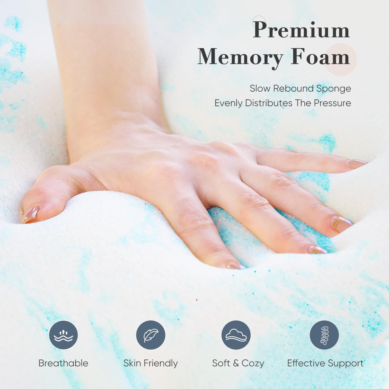 Memory Foam Mattress Topper