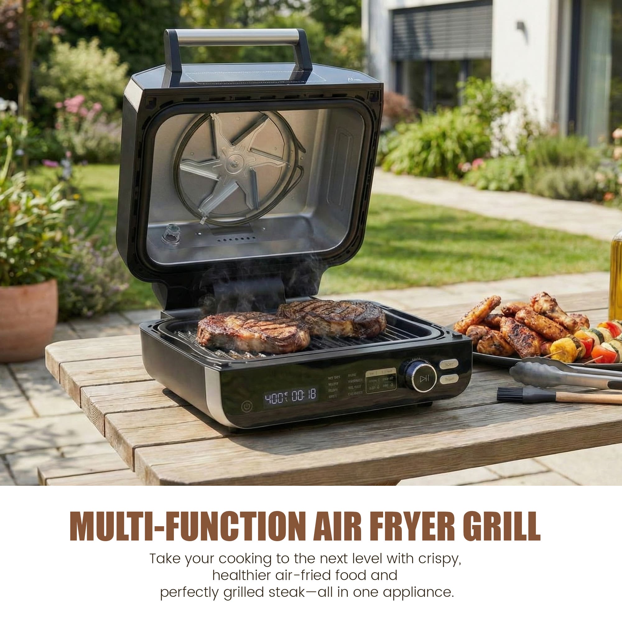 WareBay 3.7L 2800W Electric Indoor Grill