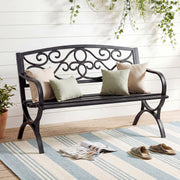 50" Metal Outdoor Park Bench