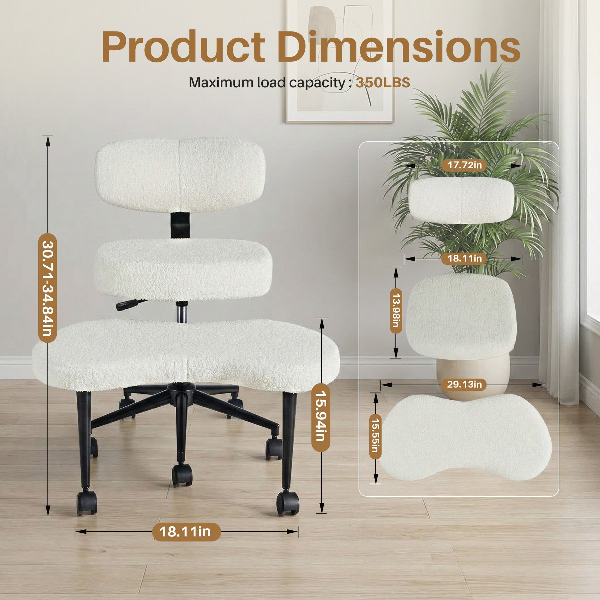 crossed leg office chair