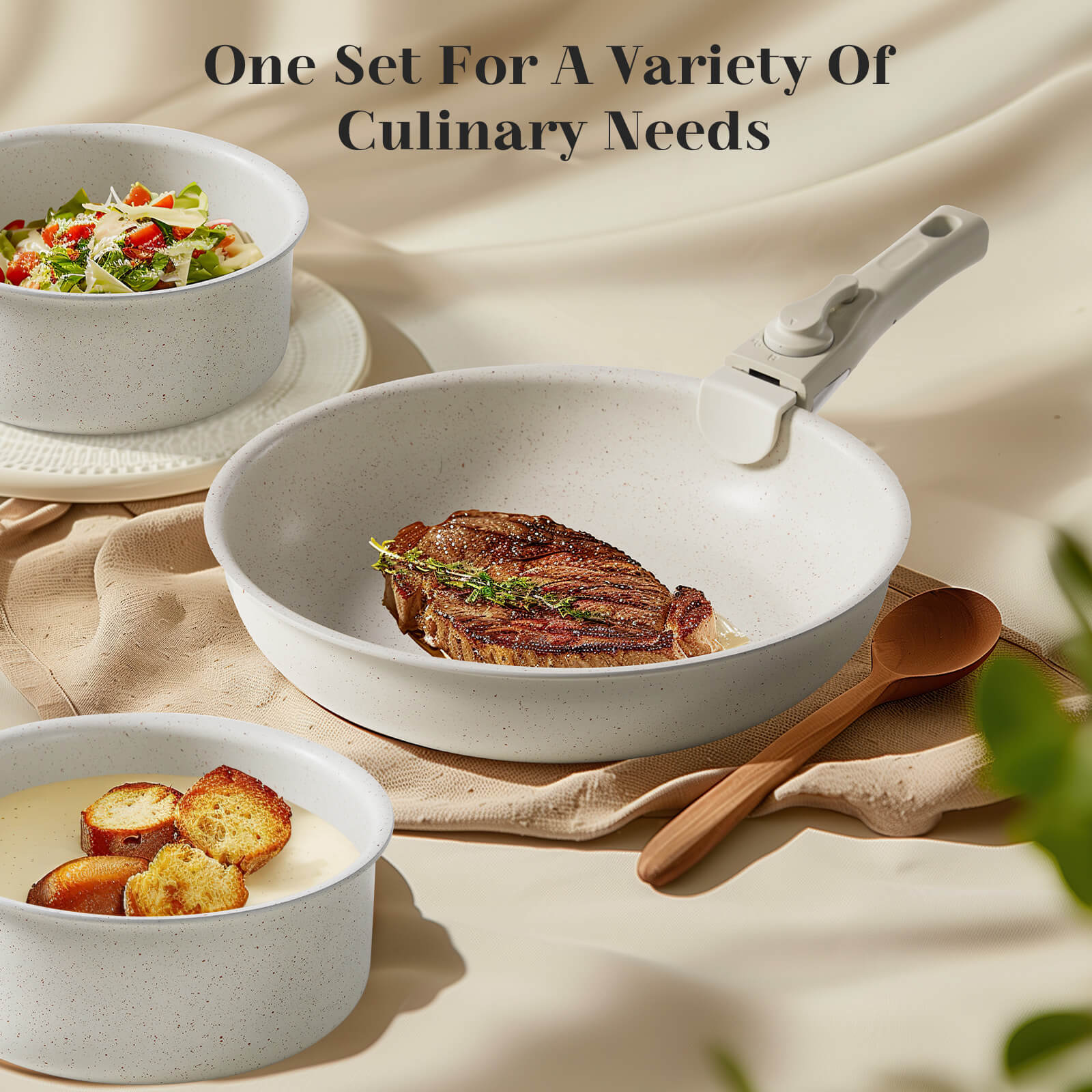 Complete Nonstick Cookware Set