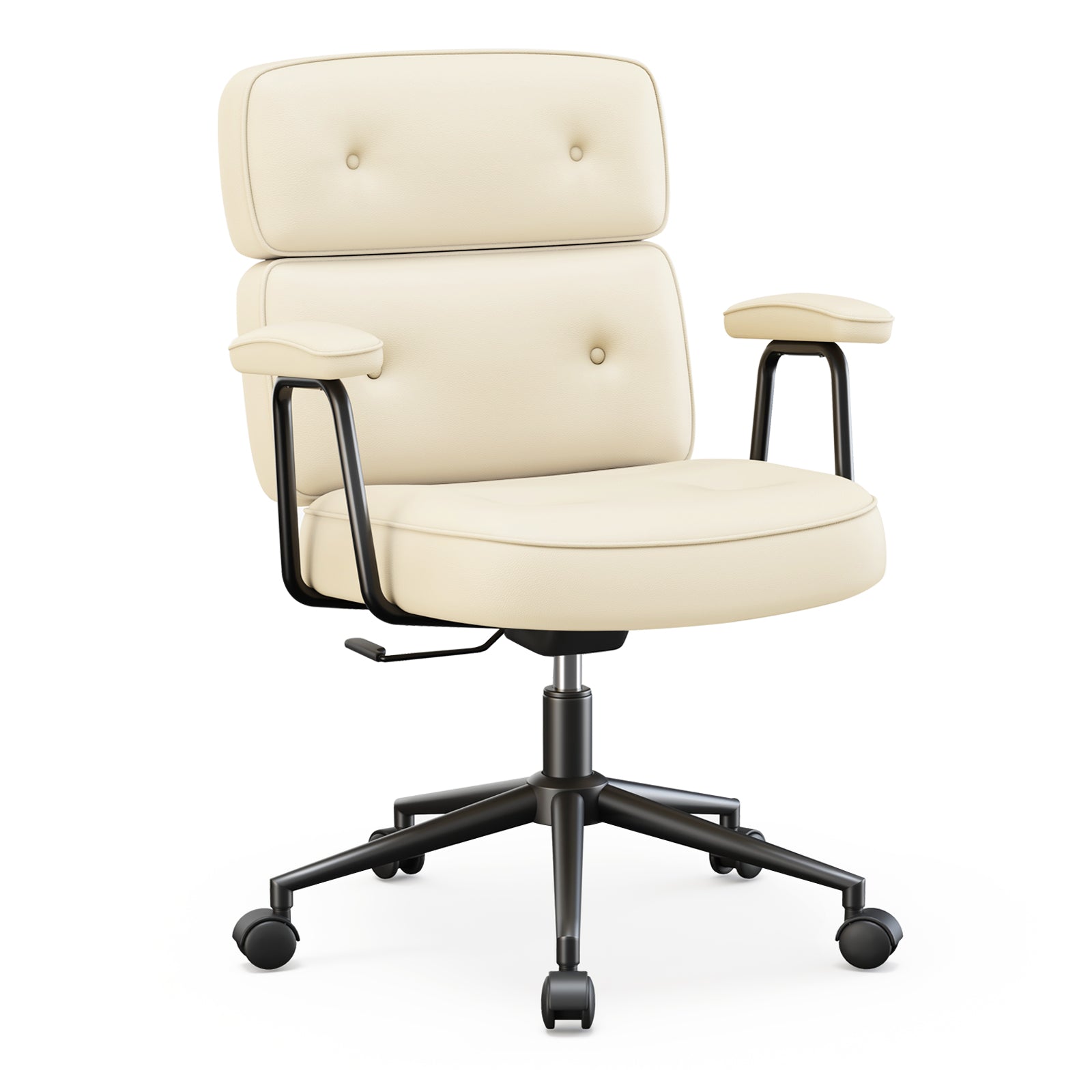 Ergonomic PU Upholstered Office Chair