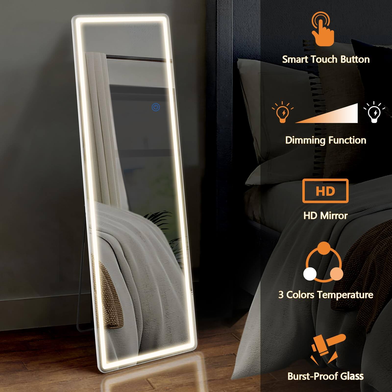 full length wall mirror