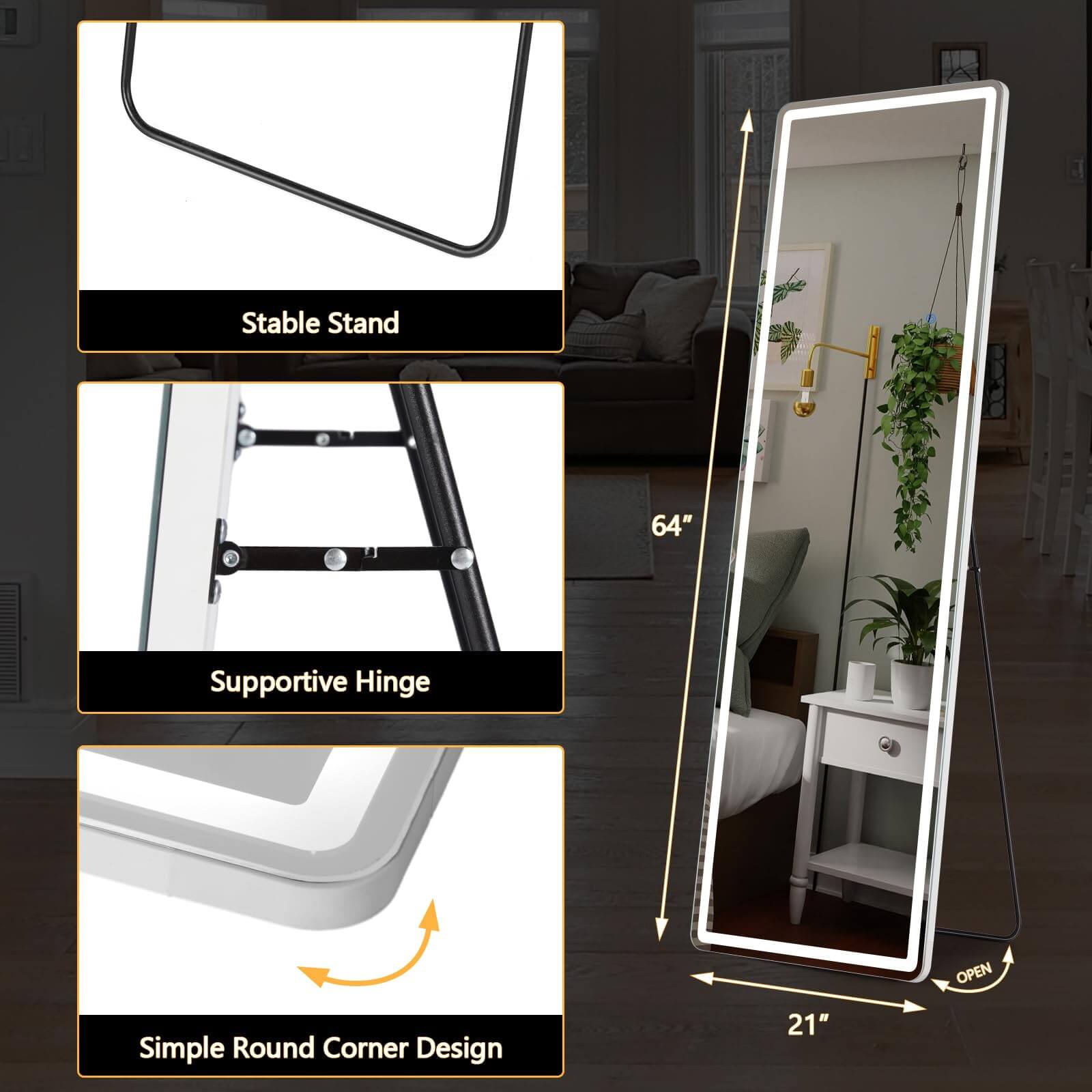 standing mirror