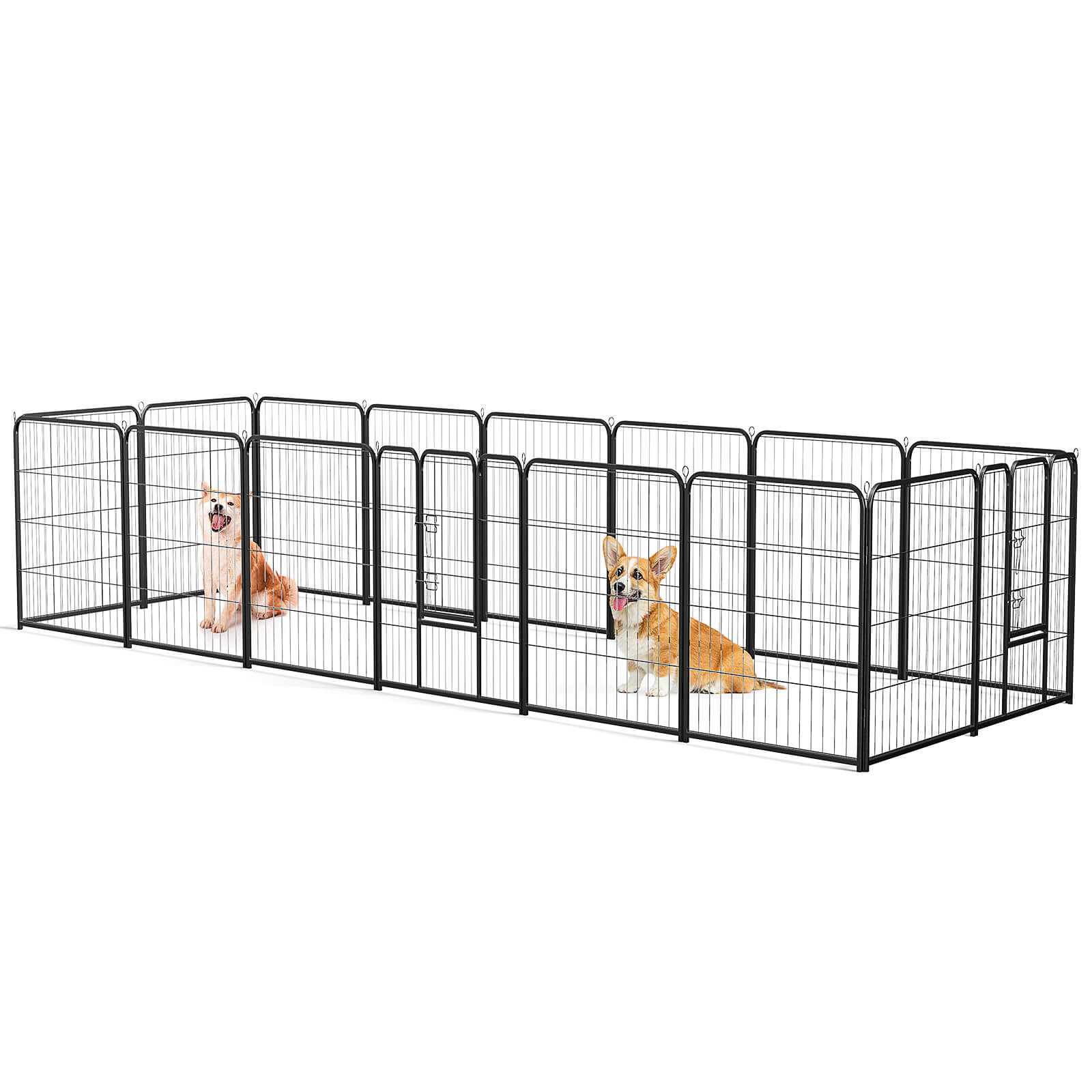 Collapsible Metal Dog Playpen Fence