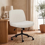Armless Adjustable Plank Office Chair