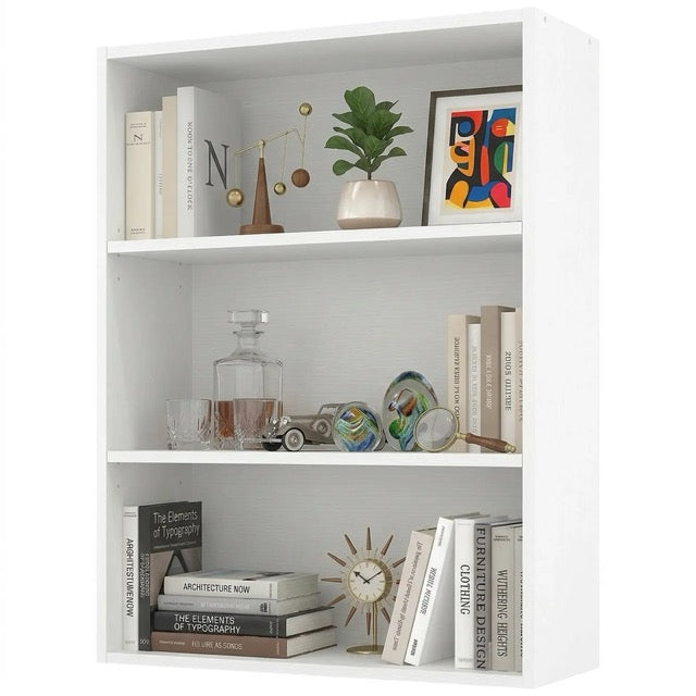 Industrial 5 & 6-Tier Bookcase | 53"/63" Tall Open Bookshelf for Home Office, Living Room & Bedroom