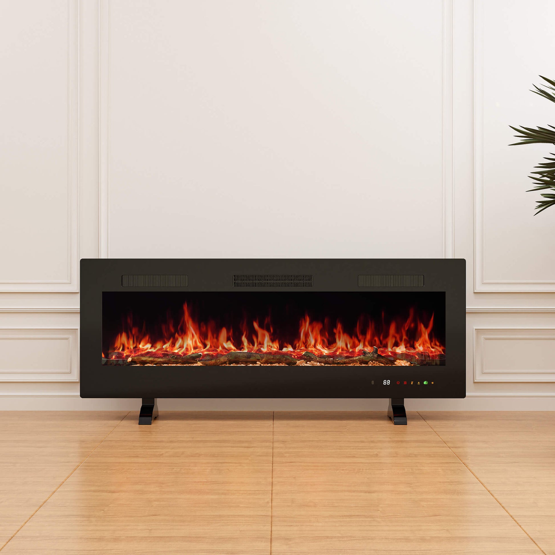 living room electric fireplace
